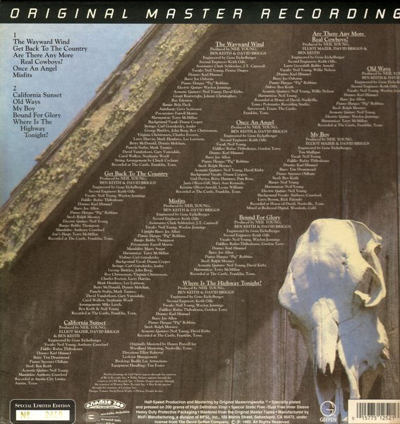Release: Old Ways-Vinyl-US-1996-MFSL 1-252-3839286