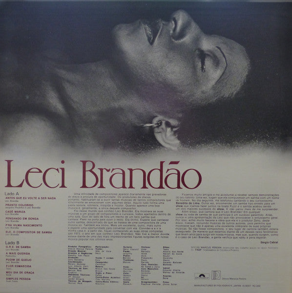 Release: Antes Que Eu Volte A Ser Nada-Vinyl-Japan-1980-MP 2602-9649612