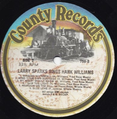 Larry Sparks Sings Hank Williams