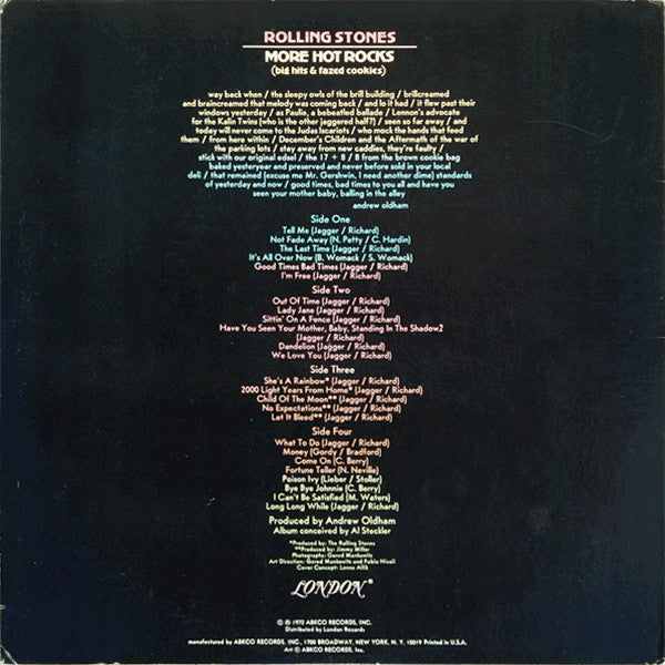 More Hot Rocks (Big Hits & Fazed Cookies)