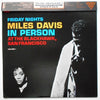 Miles Davis - In Person, Friday Night At The Blackhawk, San Francisco, Volume I (Vinyl, LP, Album, Reissue, Stereo) Very Good (VG) / Good Plus (G+)