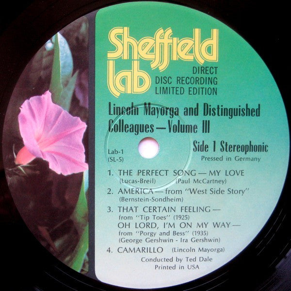 Lincoln Mayorga & Distinguished Colleagues - Volume III