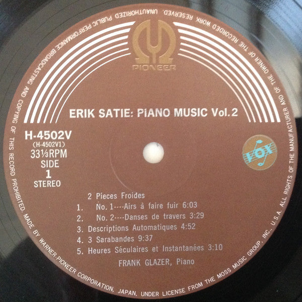Piano Music Vol. 2