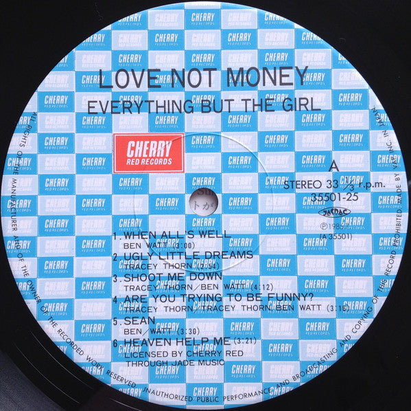 Love Not Money = ラヴ・ノット・マネー