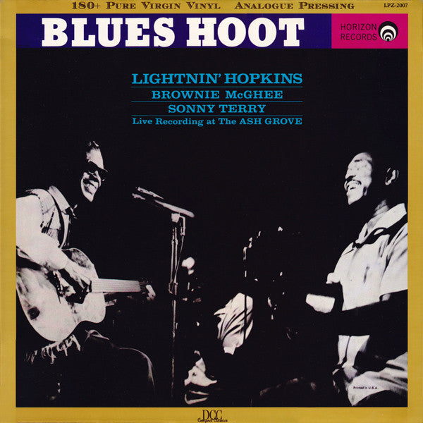 Master Release: Blues Hoot Live Recording At The Ash Grove by Lightnin' Hopkins