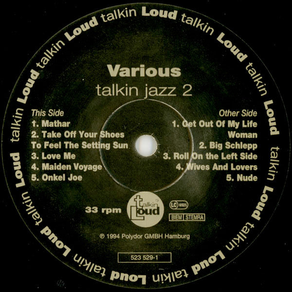 Talkin' Jazz Vol. 2 (More Themes From The Black Forest)