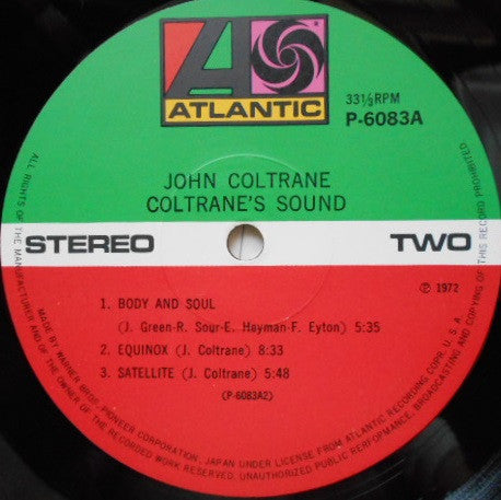 Coltrane's Sound