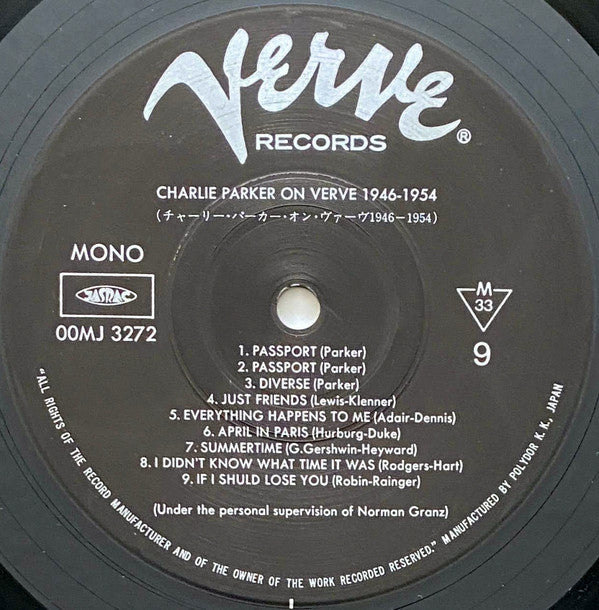 Charlie Parker On Verve 1946-1954
