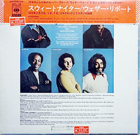 Release: Sweetnighter-Vinyl-Japan-1973-SOPL 189, SOPL-189-4489348