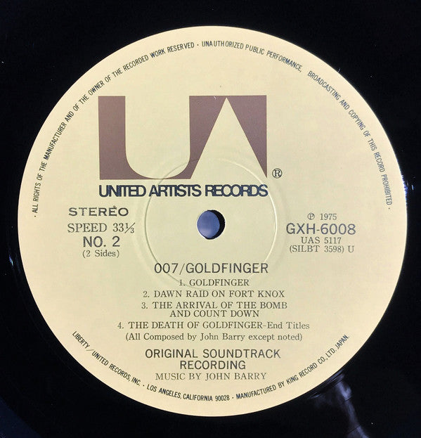Goldfinger (Original Motion Picture Sound Track)
