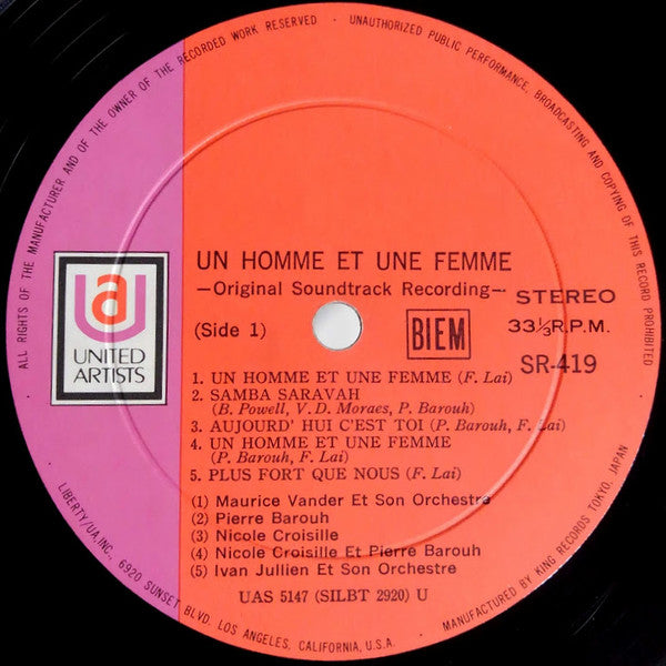 男と女 = A Man And A Woman (Un Homme Et Une Femme)