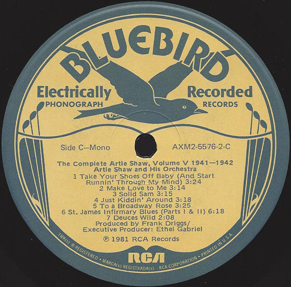 The Complete Artie Shaw Volume V, 1941-1942
