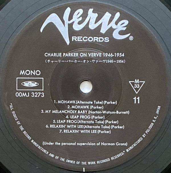 Charlie Parker On Verve 1946-1954