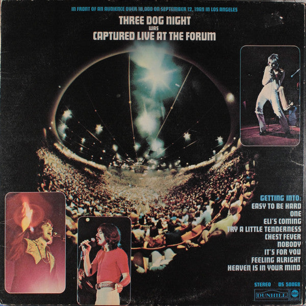 Release: Captured Live At The Forum-Vinyl-US-1972-DS 50068, DS-50068, DS 50068, DS-50068-5544424