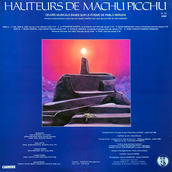 Hauteurs De Macchu Picchu