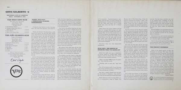 Release: Getz / Gilberto #2-Vinyl-US-1966-V6-8623, V6/8623-1948471