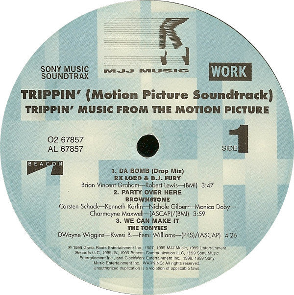 Master Release: Trippin' (Motion Picture Soundtrack) by Various
