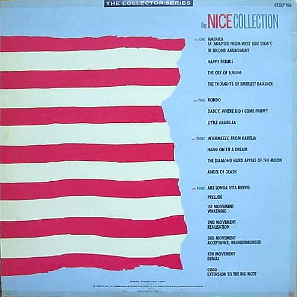 Release: The Nice Collection-Vinyl-UK-1985-CCSLP 106-5338774