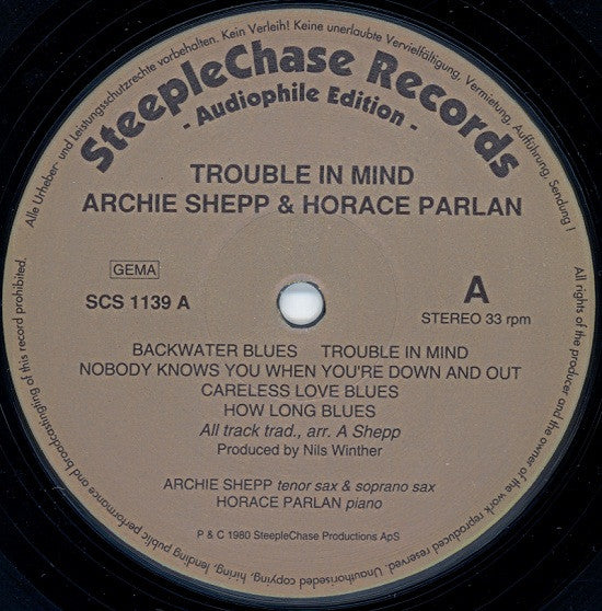 Trouble In Mind
