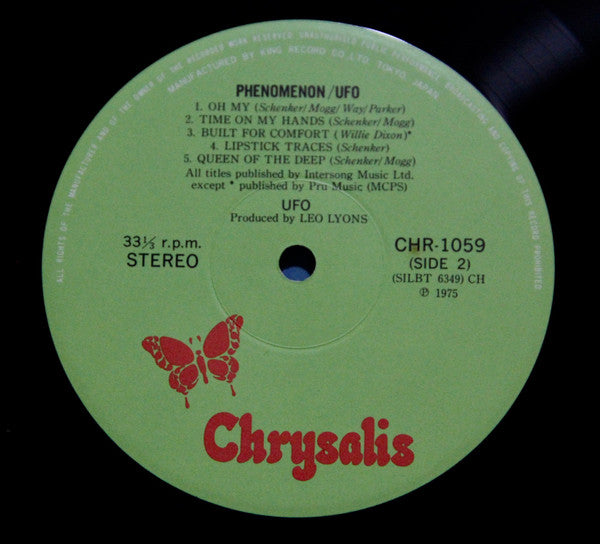 Release: Phenomenon-Vinyl-Japan-1975-CHR 1059-6666078