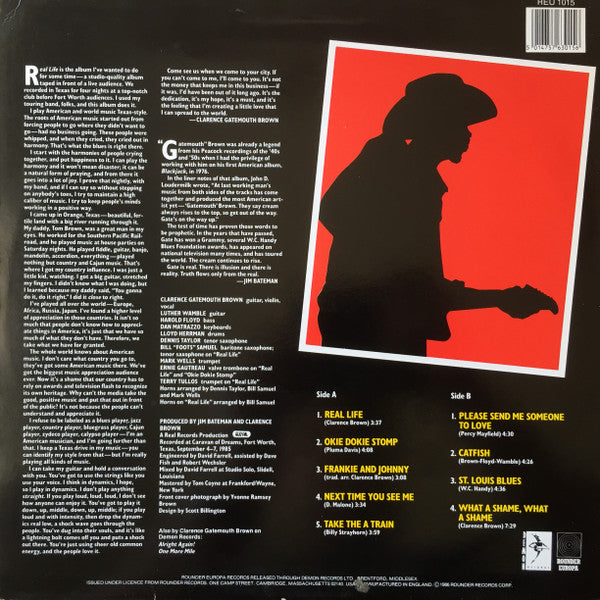 Master Release: Real Life by Clarence "Gatemouth" Brown
