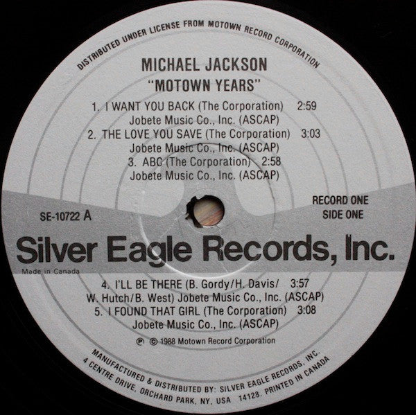 The Motown Years ...His Greatest Hits