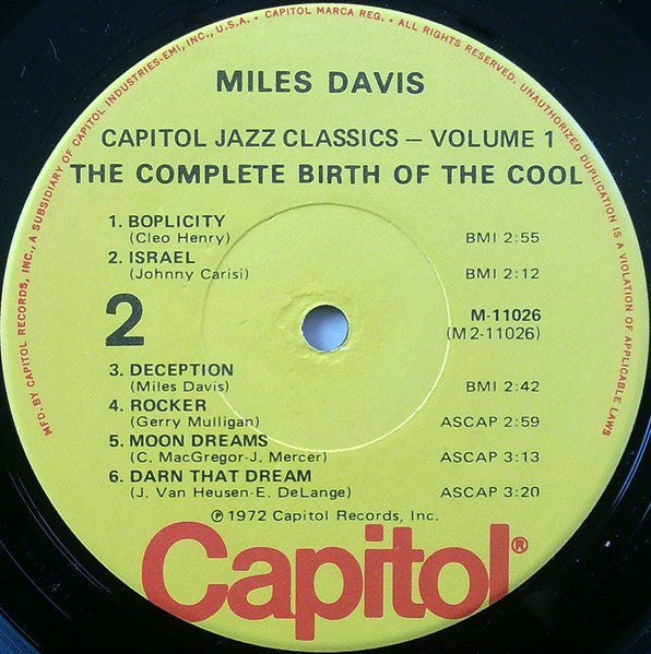 The Complete Birth Of The Cool