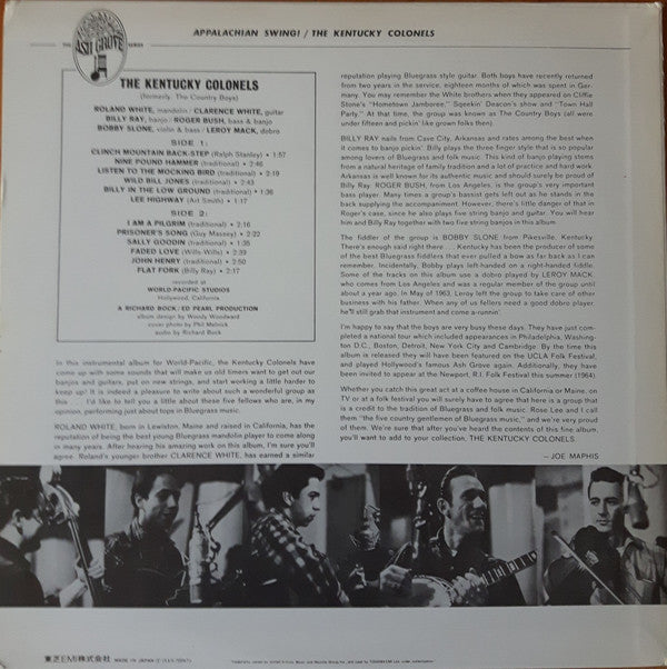 Release: Appalachian Swing !-Vinyl-Japan-None-LLS-70067-7709305