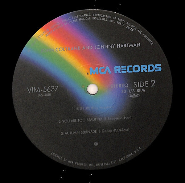 John Coltrane And Johnny Hartman