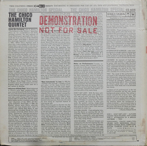 The Chico Hamilton Special