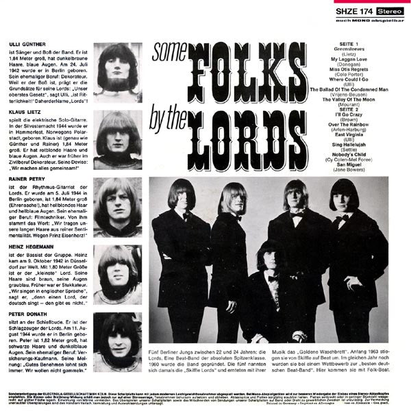 Master Release: Some Folks By The Lords by The Lords