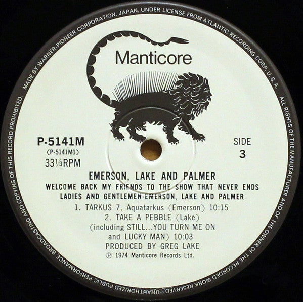 Welcome Back My Friends To The Show That Never Ends - Ladies And Gentlemen