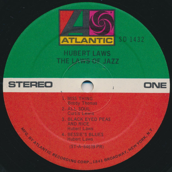 Master Release: The Laws Of Jazz by Hubert Laws