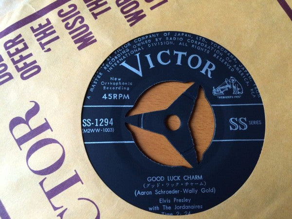 Release: Good Luck Charm / Anything That's Part Of You-Vinyl-Japan-1962-SS-1294-9544125