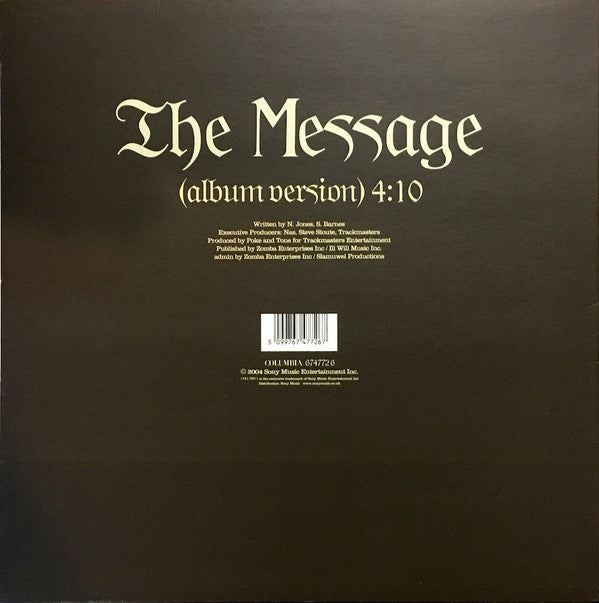Release: The Message-Vinyl-Europe-2004-6747726-8654688