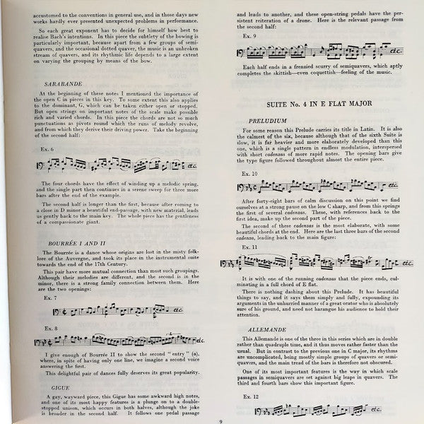 The Six Cello Suites (= 6 Suiten Für Violoncello = Les Suites Pour Violoncelle Seul)