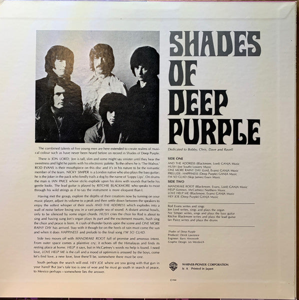 Shades Of Deep Purple