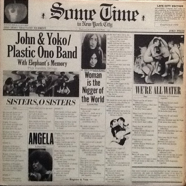 Release: Some Time In New York City-Vinyl-US-1972-SVBB 3392-9211972
