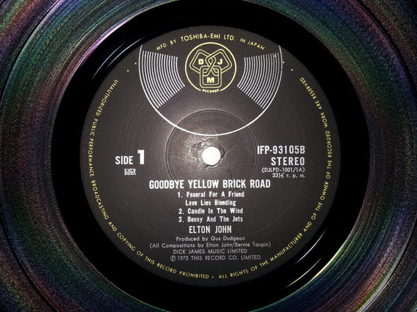 Goodbye Yellow Brick Road