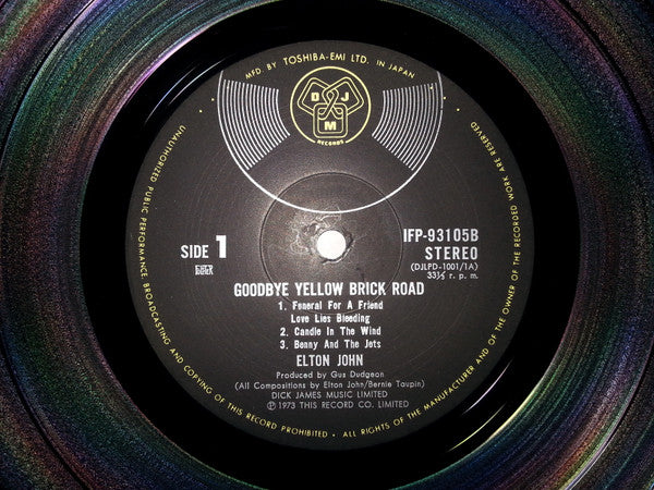 Goodbye Yellow Brick Road