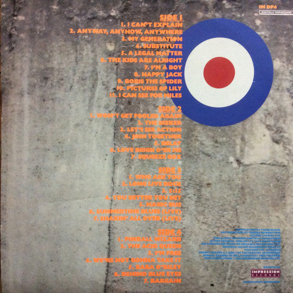Master Release: Collection by The Who
