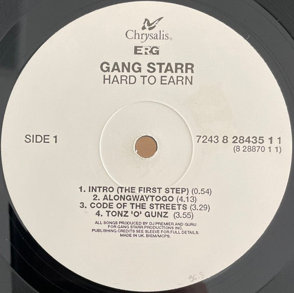 Master Release: Hard To Earn by Gang Starr