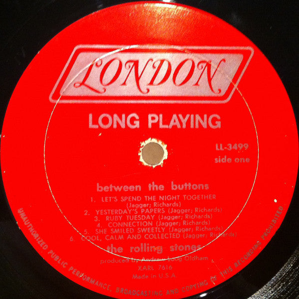 Between The Buttons