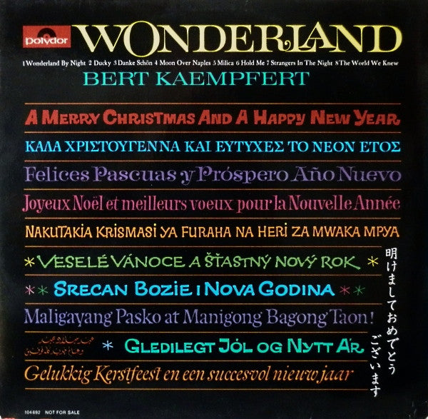 Master Release: Wunderland by Bert Kaempfert