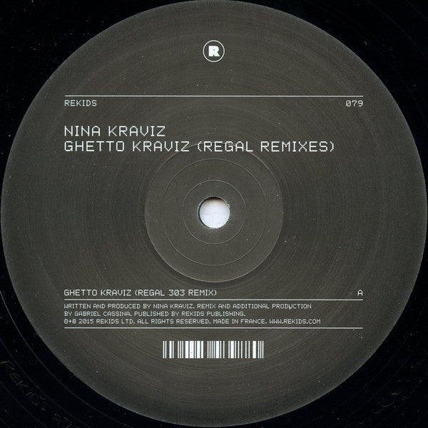 Master Release: Ghetto Kraviz (Regal Remixes) by Nina Kraviz