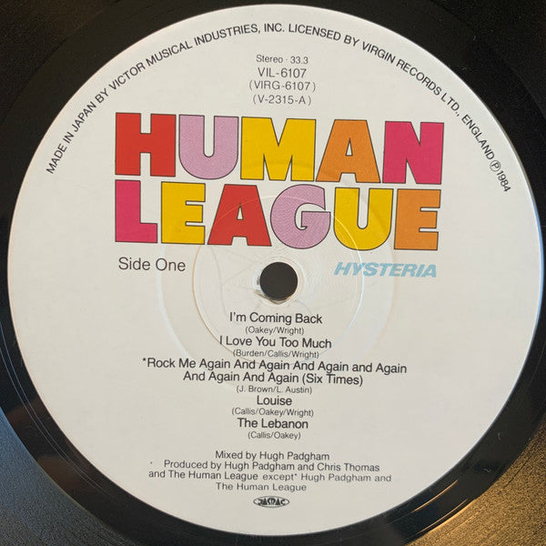 Hysteria = ヒステリア