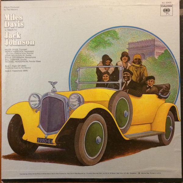 Release: Jack Johnson (Original Soundtrack Recording)-Vinyl-US-None-KC 30455-1941575