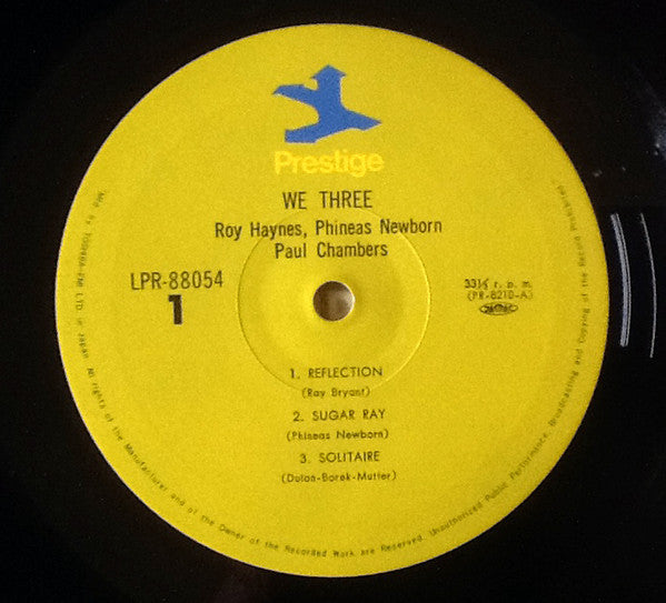 Release: We Three-Vinyl-Japan-1974-LPR-88054-4181655