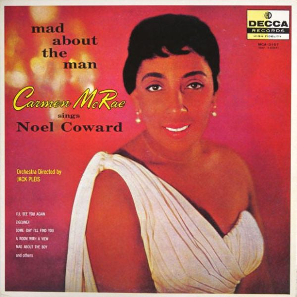 Master Release: Mad About The Man, Carmen McRae Sings Noel Coward by Carmen McRae