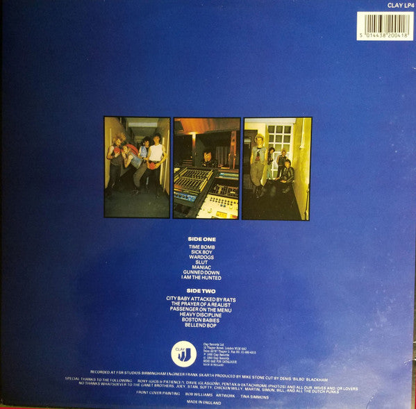 Release: City Baby Attacked By Rats-Vinyl-UK-1990-CLAY LP 4-1876473